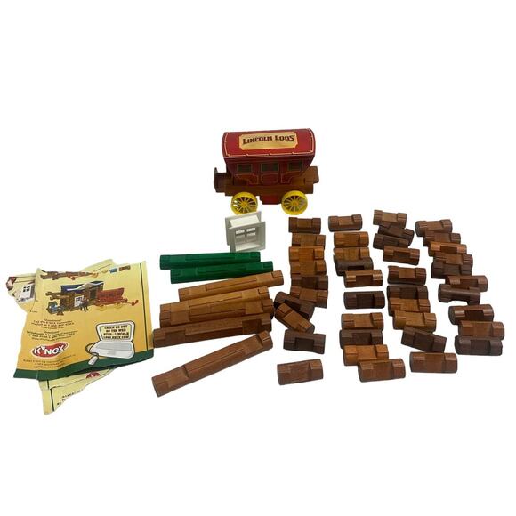 Lincoln Logs K'Nex Stage Coach Covered Wagon Window Pieces 2015 - Picture 1 of 6